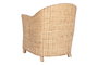 DKD Home Decor Sillón Bali Natural Ratán 64 x 86 x 67 cm Hecho a Mano con Cojín