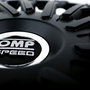 Omp Tapacubos Stinger Juego de 4 ABS Negro 16 Pulgadas OMPS07021601