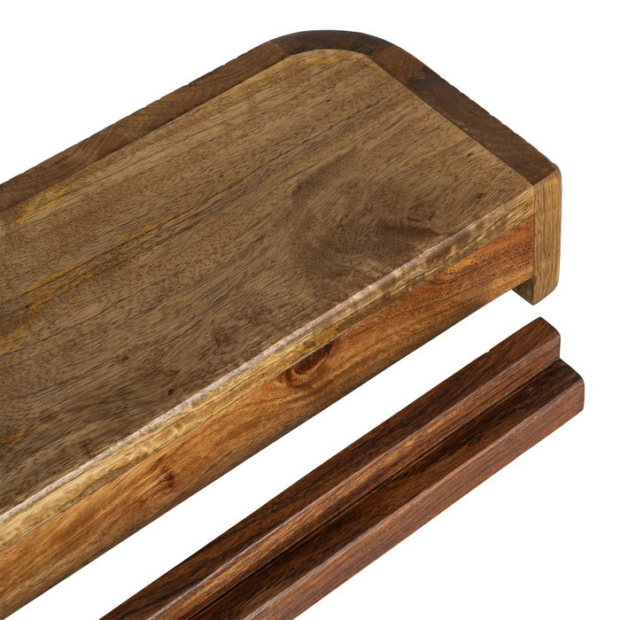 Ixia Mesita Miel Madera de Mango 35 x 15 x 7,50 cm