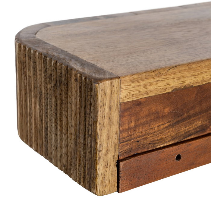 Ixia Mesita Miel Madera de Mango 35 x 15 x 7,50 cm