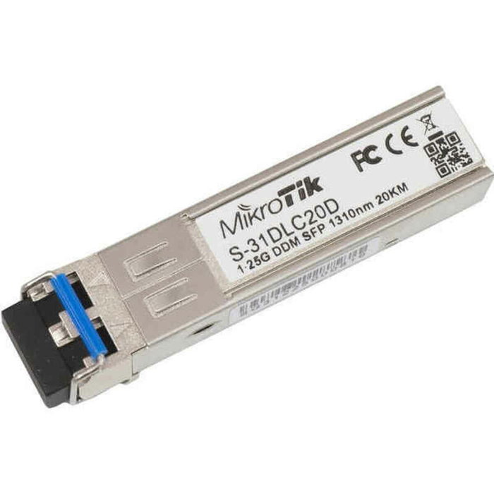 Mikrotik S-31DLC20D Transceptor SFP 1.25G 1310nm 20km SM