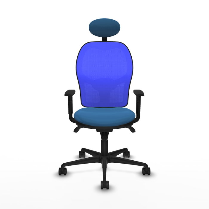 PIQUERAS Y CRESPO Silla de oficina Jorquera Azul