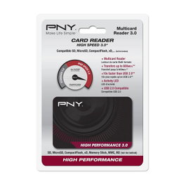 PNY High Performance Reader 3.0 Lector de tarjetas multi-formato