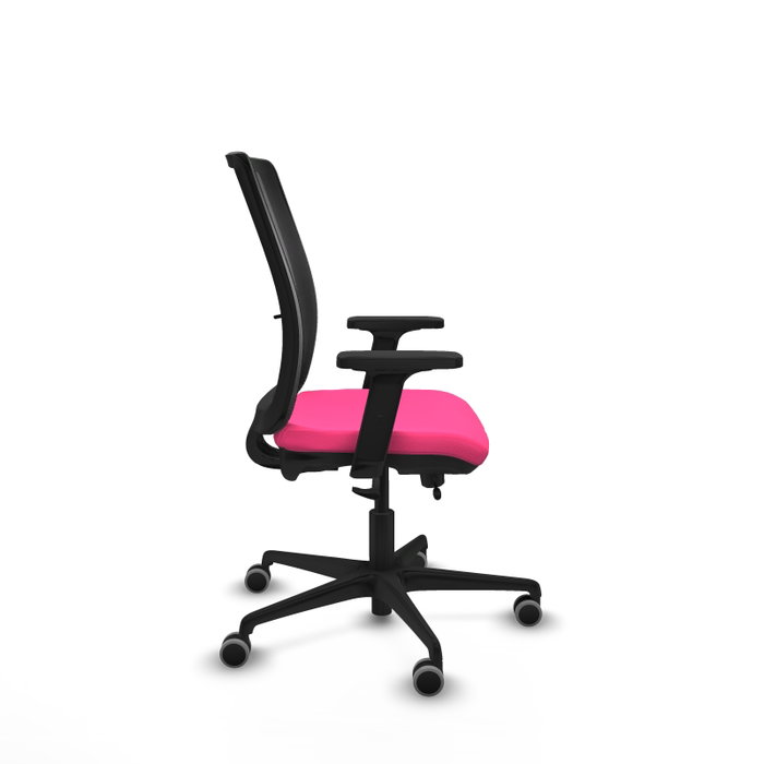 PIQUERAS Y CRESPO Silla de oficina Haches Rosa y Negro PIQUERAS Y CRESPO Silla de oficina Haches Rosa y Negro