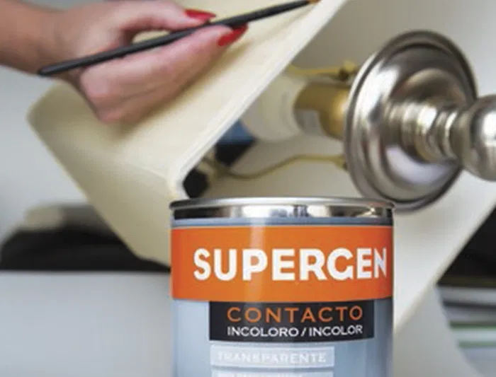 Supergen Pegamento Contacto Incoloro 75 ml para Bricolaje y Reparación