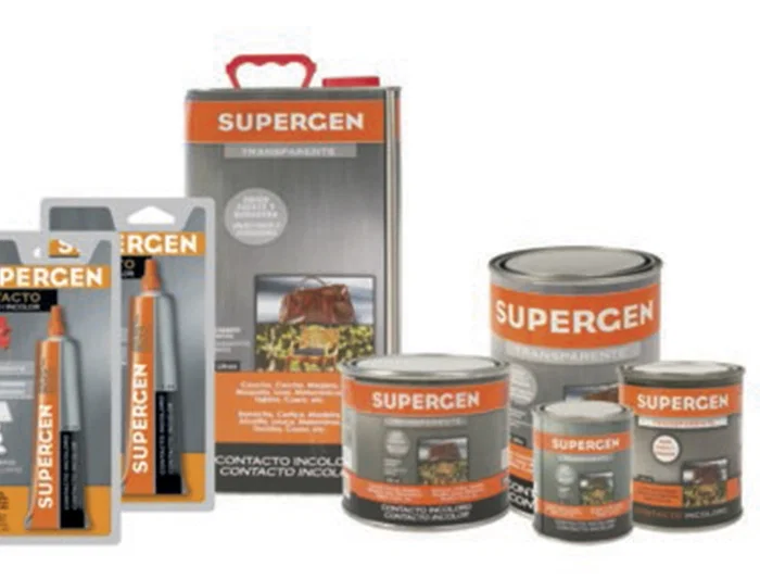 Supergen Pegamento Contacto Incoloro 75 ml para Bricolaje y Reparación