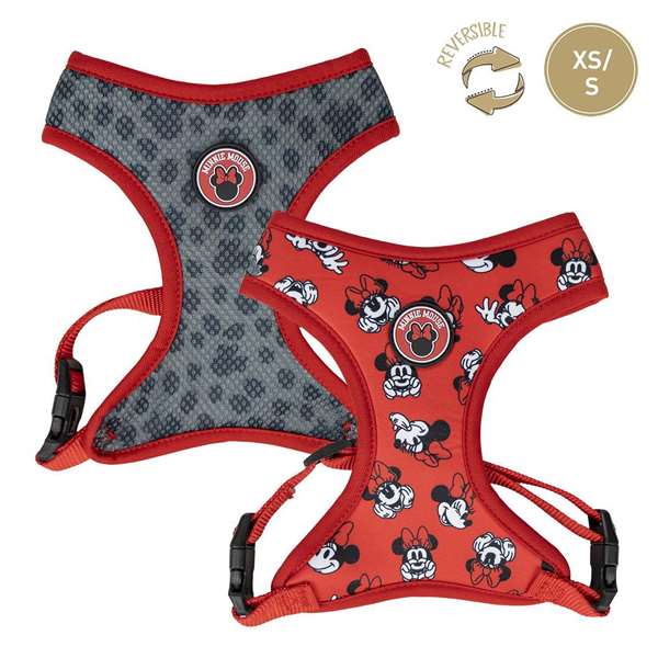 Cerdá Arnés Premium para Perros Minnie Talla XS/S Color Red