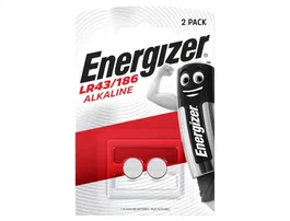 Energizer Pila Botón Alcalina LR43 1,5V Blister 2 Unidades