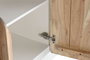 DKD Home Decor Buffet Mango y Acacia 170x40x80 Natural/Blanco