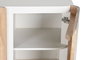 DKD Home Decor Buffet Mango y Acacia 170x40x80 Natural/Blanco