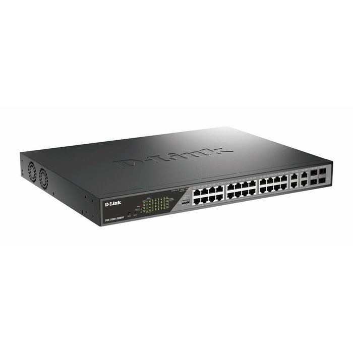 D-Link DSS-200G-28MPP Switch Gestionado 28 Puertos Gigabit PoE++