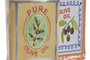 DKD Home Decor Jarrón de Gres Olivo Pure Olive Surtido