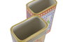 DKD Home Decor Jarrón de Gres Olivo Pure Olive Surtido