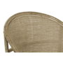 DKD Home Decor Sillón de Ratán y Algodón con Cojín Natural