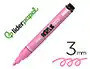 Liderpapel Rotulador Acrílico Base Agua, Punta Redonda 3 mm, Todo Tipo de Superficie, Rosa Claro