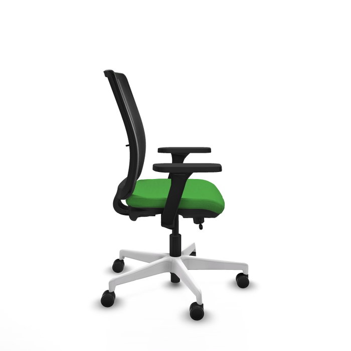 PIQUERAS Y CRESPO Silla de oficina Haches Verde y Negro