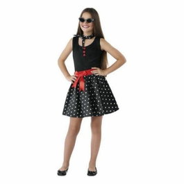 Disfraz Años 50 Niña Infantil Negro