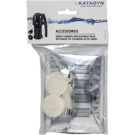 Katadyn Vario Carbon Paquete de Repuesto de Carbón Activado de 2 unidades