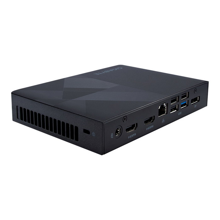 Gigabyte GB-BNIP-N100 Barebone Mini PC (Intel N100 Quad-Core, hasta 3.4GHz, DDR4 32GB, Wi-Fi 6, HDMI 2.1, DisplayPort, Windows 11 Compatible)