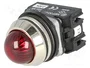PROMET Lámpara de control NEF30 roja