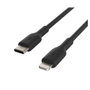 Belkin Cable Lightning a USB-C 2 metros Negro CAA003BT2MBK