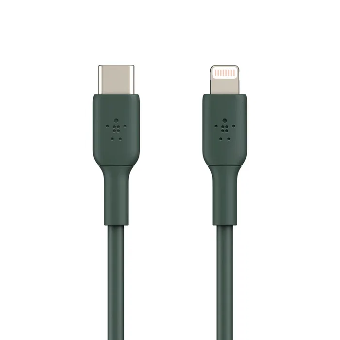 Belkin Cable USB-C a Lightning CAA003BT2MBK 2m Negro, Carga Rápida, Certificación MFi