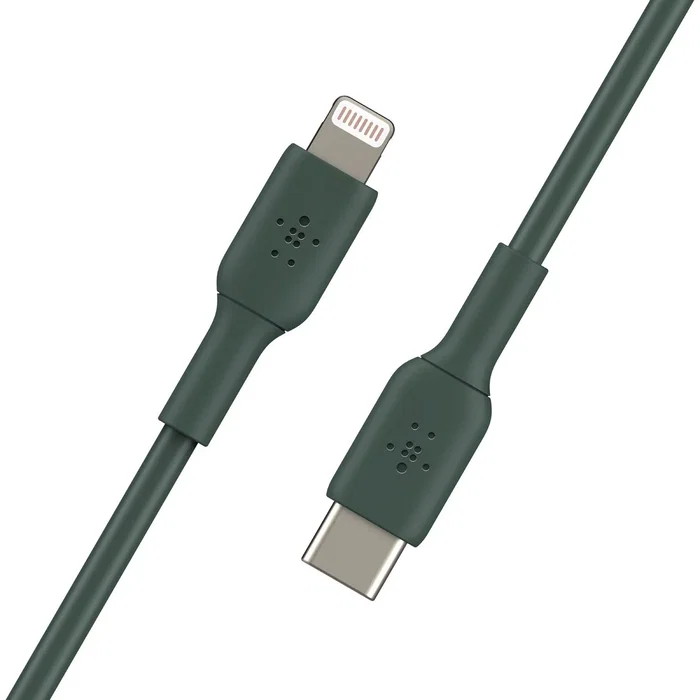 Belkin Cable USB-C a Lightning CAA003BT2MBK 2m Negro, Carga Rápida, Certificación MFi