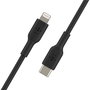 Belkin Cable Lightning a USB-C 2 m Negro