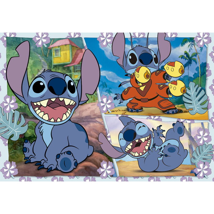 Clementoni Puzzle maxi Stitch Disney 104 piezas 62x42cm
