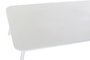 DKD Home Decor Sofá Terraza y Jardín Set de 4 Blanco Beige Aluminio Poliéster Cuerda 151.5 x 72 x 70 cm