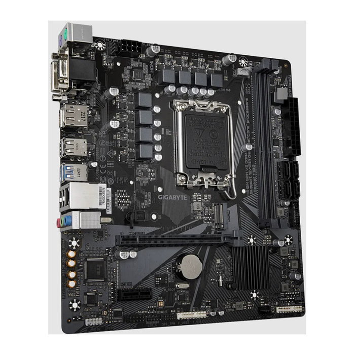 Gigabyte H610M S2H V2 DDR4 Placa Base LGA 1700 Intel 14th Gen DDR4 Micro ATX