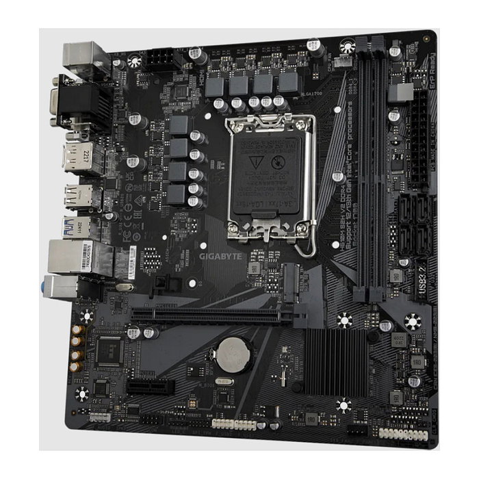 Gigabyte H610M S2H V2 DDR4 Placa Base LGA 1700 Intel 14th Gen DDR4 Micro ATX