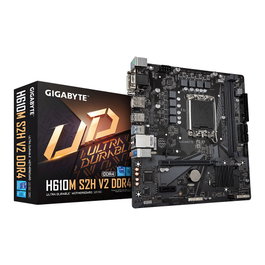 Gigabyte H610M S2H V2 DDR4 Placa Base LGA 1700 Intel 14th Gen DDR4 Micro ATX