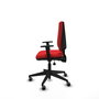 PIQUERAS Y CRESPO Silla de oficina Elche, Rojo, Mecanismo Asincro