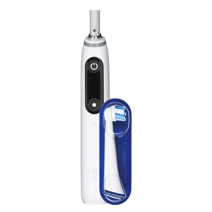 Oral-B iO 6 blanco con tecnología magnética y estuche de transporte