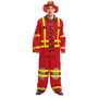 My Other Me Disfraz de Bombero para Adulto Talla M-L, para mayores de 14 años, incluye Sombrero, Chaqueta y Pantalón, Poliéster