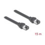 DeLOCK Cable Patch RJ45 Cat.6 compatible con Starlink Gen3, 15 m, Gris