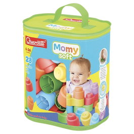 QUERCETTI MOMY SOFT BAG CONSTRUCCION 28 PIEZAS