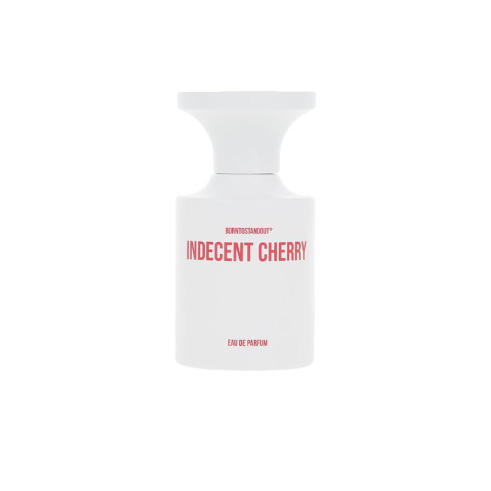 Borntostandout INDECENT CHERRY Eau de Parfum (EDP) Vaporizador 50 ml - Perfume femenino con notas de cereza, floral y gourmand