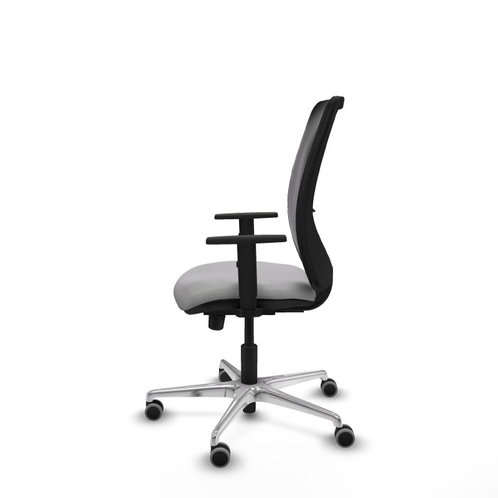 PIQUERAS Y CRESPO Silla de oficina Zulema con mecanismo Sincro/Traslack, Gris claro y Negro PIQUERAS Y CRESPO Silla de oficina Zulema con mecanismo Sincro/Traslack, Gris claro y Negro