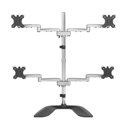 StarTech ARMQUADSS Soporte para 4 Monitores Articulado de Escritorio