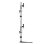 StarTech.com Soporte para 4 Monitores ARMQUADSS Negro, Plata