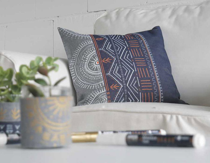 Kreul Rotulador para textil opaco plata punta bala 2-4mm
