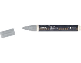 Kreul Rotulador para textil opaco plata punta bala 2-4mm