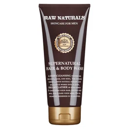 Raw Naturals Supernatural Champú, acondicionador y gel de ducha 3 en 1