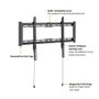 VALUE Soporte de pared fijo para TV 37-80 pulgadas hasta 75 kg