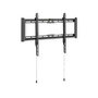 VALUE Soporte de TV para pared, fijo, para pantallas de 37 a 80 pulgadas, soporte hasta 75 kg, color negro