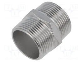 GEBO Niple Macho-Macho G 1 1/4 pulgadas