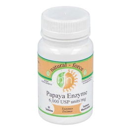 NUTRI-FORCE Papaya Enzimas 60 Comprimidos Masticables