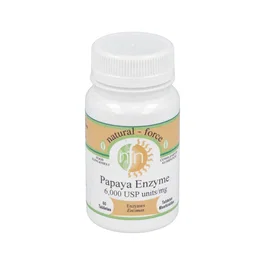 NUTRI-FORCE Papaya Enzimas 60 Comprimidos Masticables